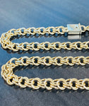 10K Yellow 7.0mm 24inch Gold Solid Chino Link Necklace