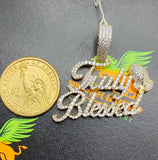 Truly Blessed Custom pendant
