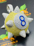 3d 8 Ball custom Pendant
